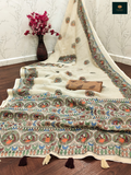 PREMIUM QUALITY LINEN COTTON SAREE